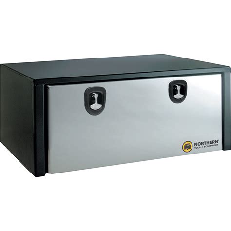 black stainless steel truck tool box|underbody tool boxes stainless steel.